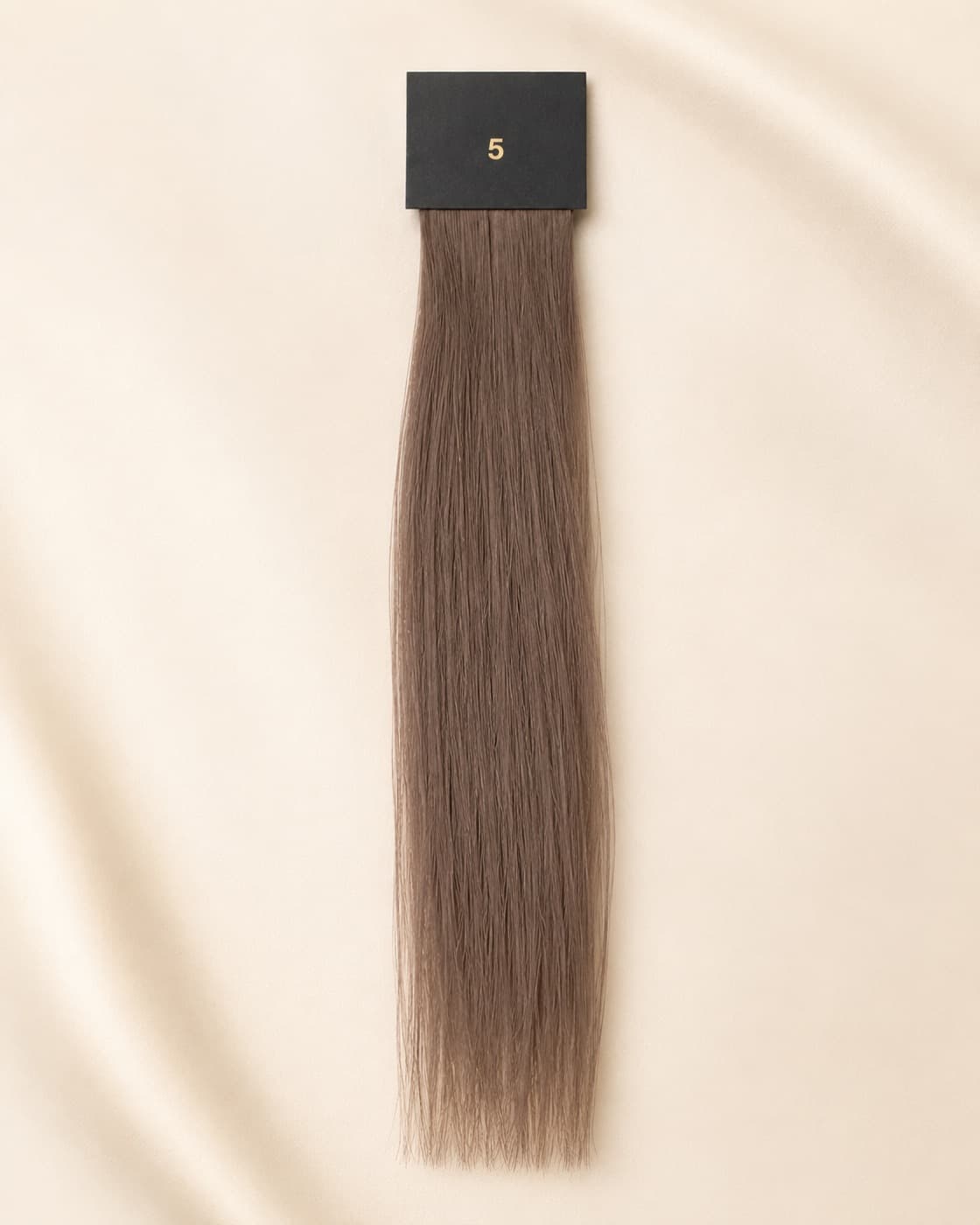 SMJ Hair shade 5 color swatch.